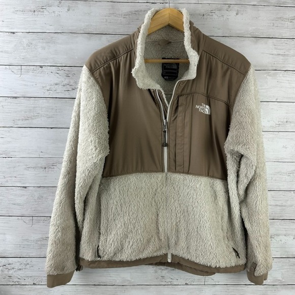 The North Face Jacket Women's Large Tan Brown Summit Series Fleece‎ Polartec - Picture 1 of 16